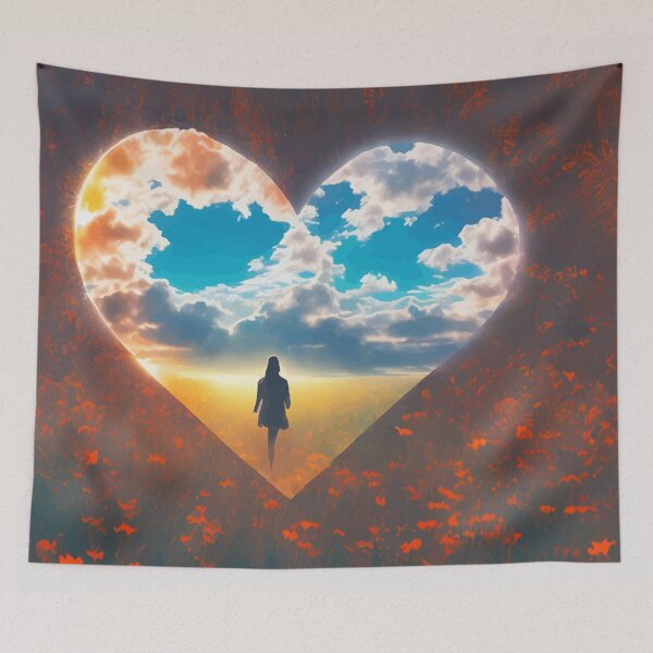 Item preview, Heart in the field designed and sold by christineiris.