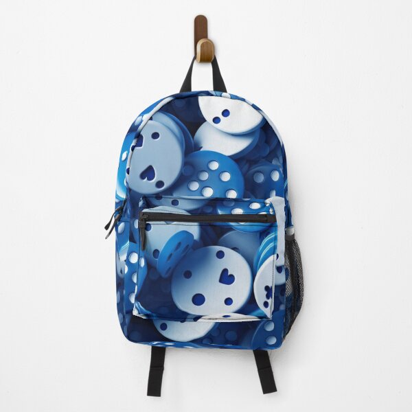 Item preview, "Buttoned Bliss: Suit Up in Our Whimsical Poker-Dot Blue Collection!" designed and sold by Usedguru.