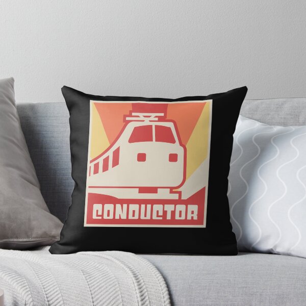 Item preview, Retro Vintage Rail Crew Railroad Train Conductor designed and sold by Jam Jar.