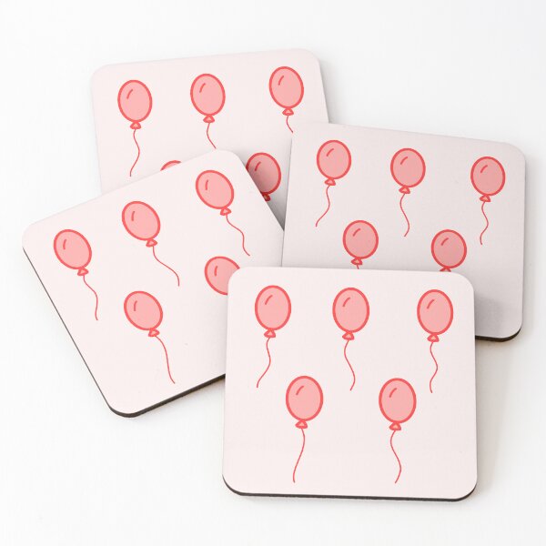 Item preview, Red Transparent Balloons Set Pack designed and sold by wonderxwander.