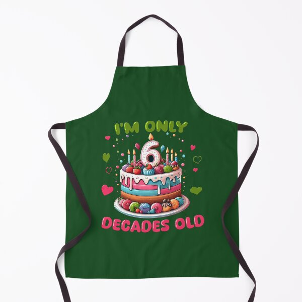 Item preview, I'm Only 6 Decades Old happy 60th birthday humor designed and sold by AlchemyColor.
