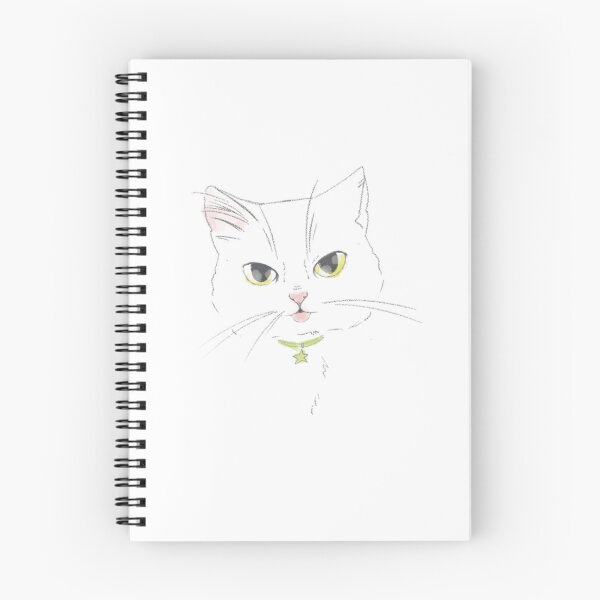 Item preview, White cat designed and sold by RinRiver.