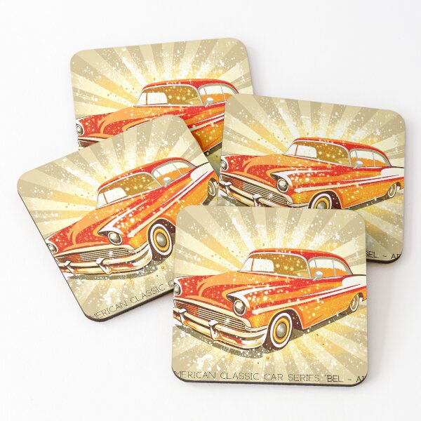 Item preview,  Vintage American Cars Series: A Nostalgic Journey designed and sold by Colorful-Garden.