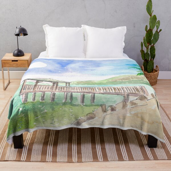 Item preview, Lago di Garda Promenade with Lake View and Bridge designed and sold by artshop77.