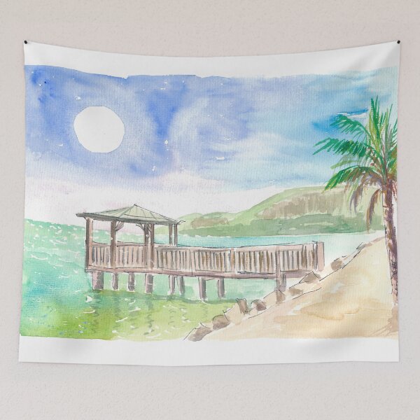 Item preview, Lago di Garda Promenade with Lake View and Bridge designed and sold by artshop77.