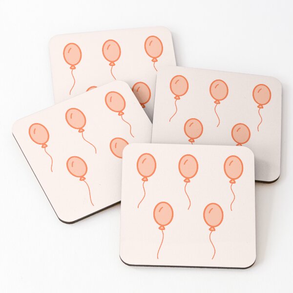 Item preview, Orange Transparent Balloons Set Pack designed and sold by wonderxwander.