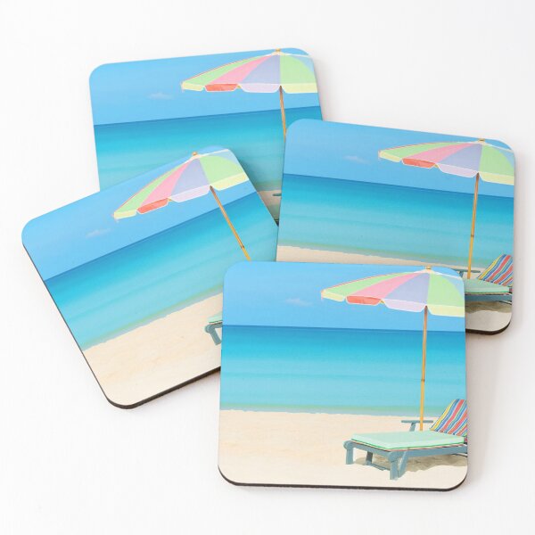Item preview,  Deckchair on Sandy Beach designed and sold by Art-Babble.