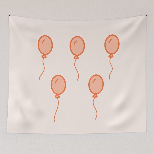 Item preview, Orange Transparent Balloons Set Pack designed and sold by wonderxwander.