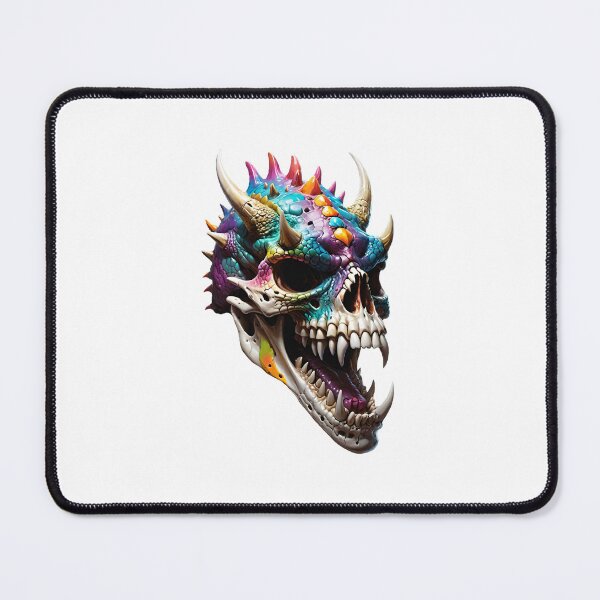 Item preview, Horned skull designed and sold by MadinaFatt.