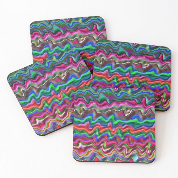 Item preview, 3D Wavy Rainbow Stripe Pattern designed and sold by TheRulerofEarth.
