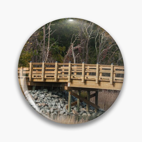Item preview, Wooden Bridge over the river designed and sold by Ruth Curtis.