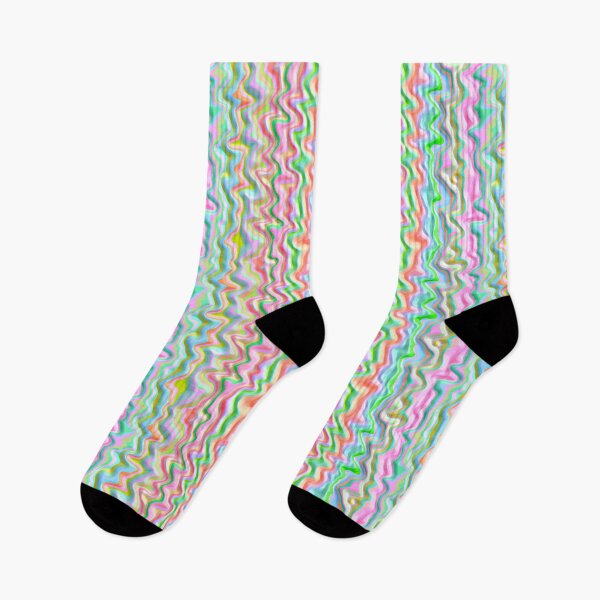 Item preview, 3D Wavey Pastel Rainbow Vertical Stripe Pattern designed and sold by TheRulerofEarth.