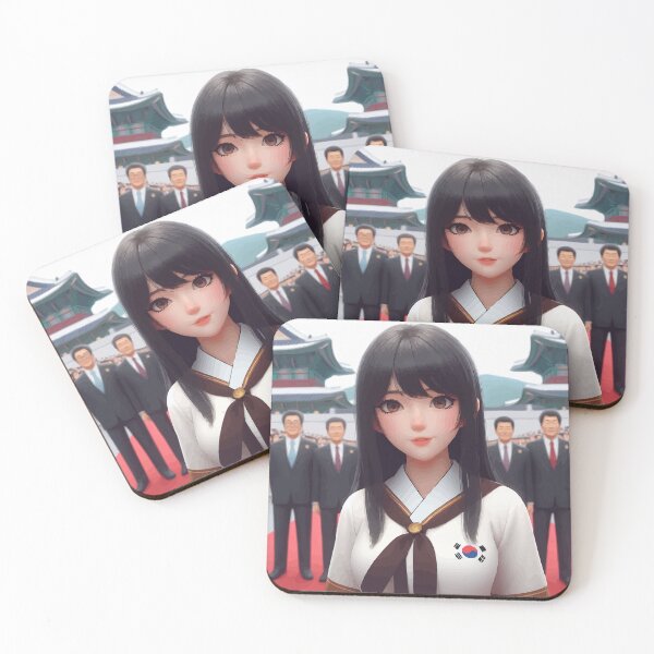 Item preview, The Girl from South Korea designed and sold by Gacram.