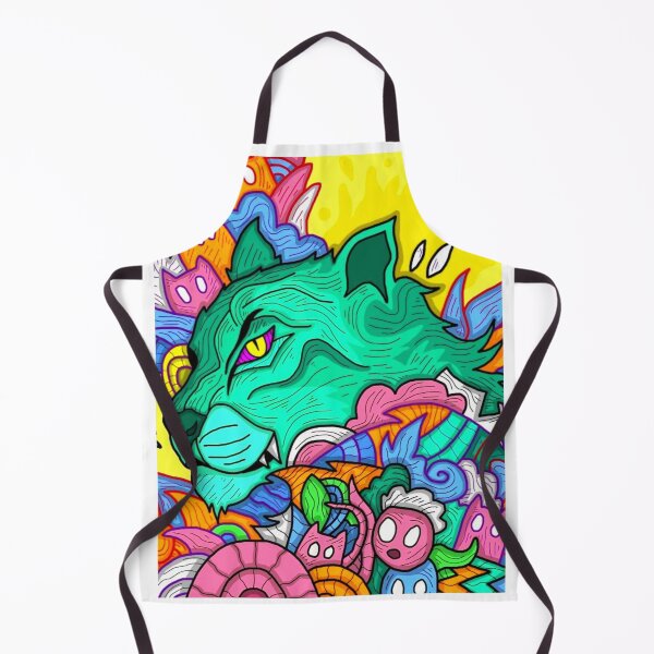 Item preview, Green tiger designed and sold by Aiyinyangart.