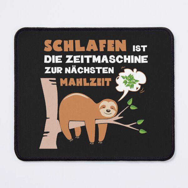 Item preview, Faultier, das gerne lange schläft & leckeres Essen mag. Geschenkidee. designed and sold by silentcolors.
