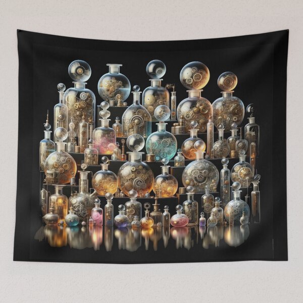 Item preview, Glass Bottles...001... designed and sold by AtelierFafard.
