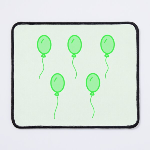 Item preview, Green Transparent Balloons Set Pack designed and sold by wonderxwander.