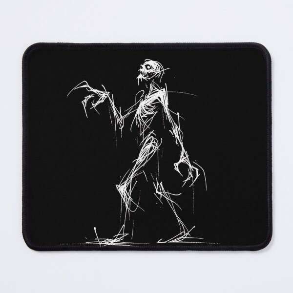 Item preview, Zombie skeleton: Ethereal Stride - Haunting Sketch Art designed and sold by Sovi14.