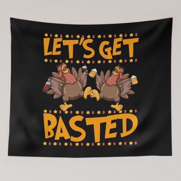 Item preview, Lets Get Basted Thanksgiving Gift designed and sold by PNGShop.