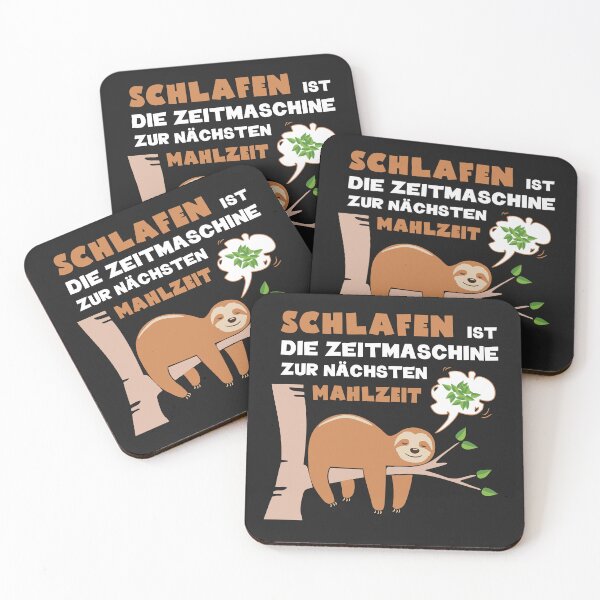 Item preview, Faultier, das gerne lange schläft & leckeres Essen mag. Geschenkidee. designed and sold by silentcolors.