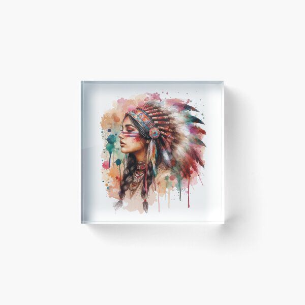 Item preview, native american woman designed and sold by zoezowie79.
