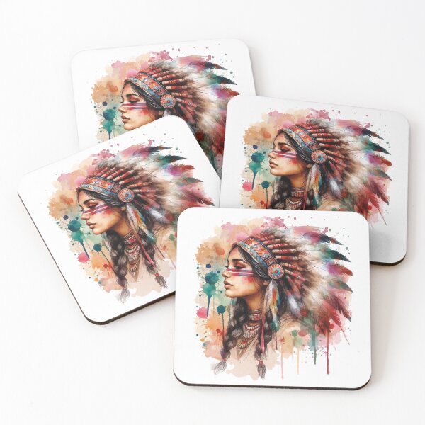 Item preview, native american woman designed and sold by zoezowie79.