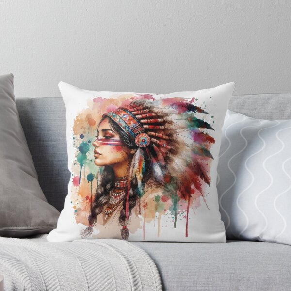 Item preview, native american woman designed and sold by zoezowie79.