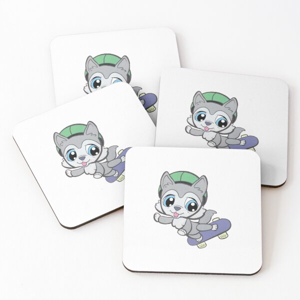 Item preview, littlest pet shop husky art designed and sold by mcsaladboy.