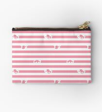 Assless Mass Stripes (Pink) Studio Pouch