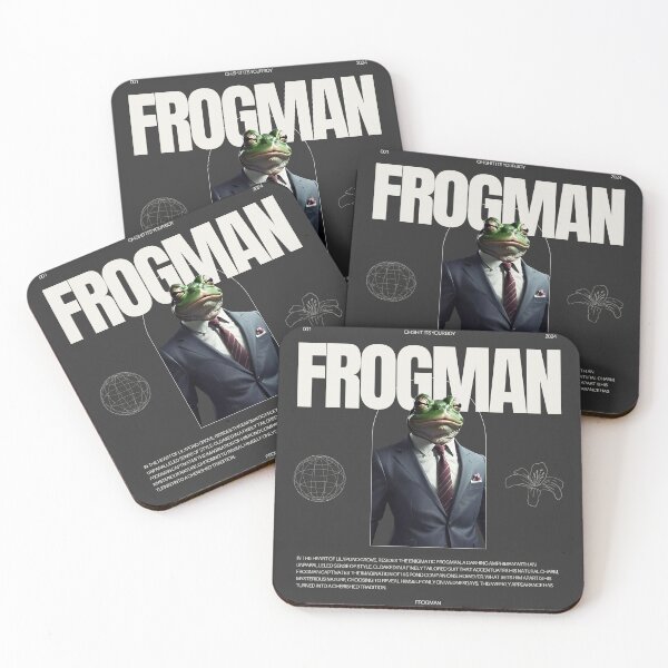 Item preview, Frogman | the Godfather | Funny Meme Quote | Meme designed and sold by AngryBlackDog.