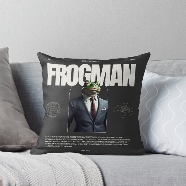 Item preview, Frogman | the Godfather | Funny Meme Quote | Meme designed and sold by AngryBlackDog.
