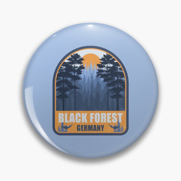 Item preview, Black Forest Germany Vintage Nature Design designed and sold by CynthiaGraphics.