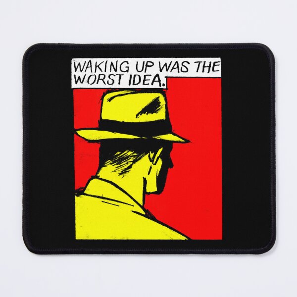 Item preview, Waking up was the worst idea Red and Yellow comics design designed and sold by thgalleryit.