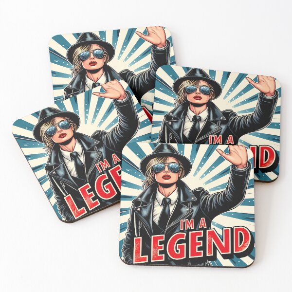 Item preview, Legendary Vibes: I'M A LEGEND designed and sold by iamxxx.