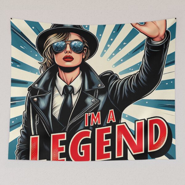 Item preview, Legendary Vibes: I'M A LEGEND designed and sold by iamxxx.