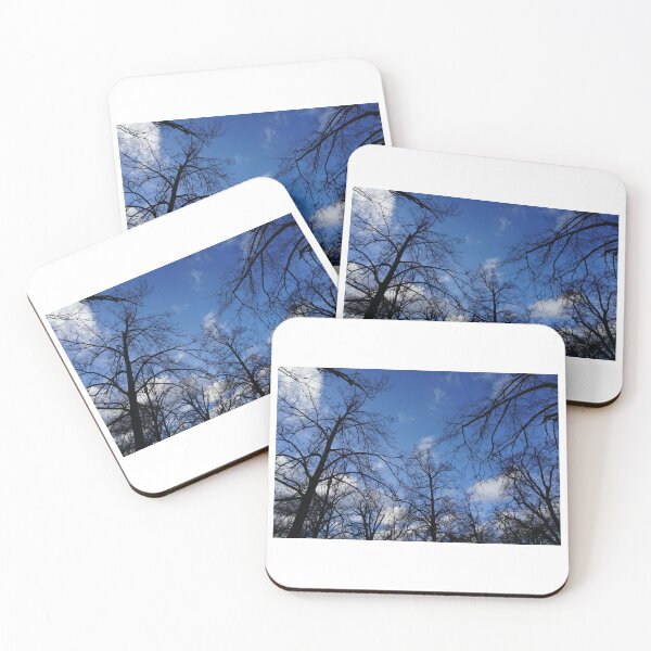 Item preview, Observing blue sky under the trees in Lindenhof Zürich designed and sold by TravelWithApril.