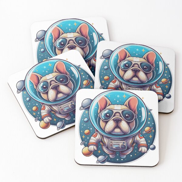 Item preview, funny austronaut dog designed and sold by JK-motivation.