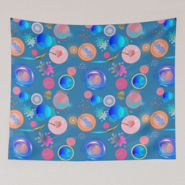 Item preview, multicoloured Infinity Circles designed and sold by MarieSusan.