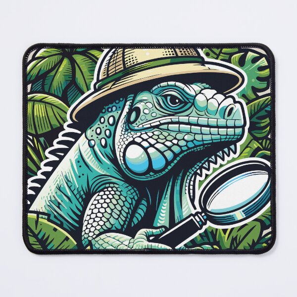 Item preview, Iguana Explorer jungle designed and sold by Vdae Art.