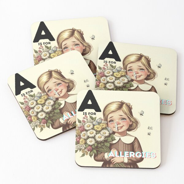 Item preview, A is for Allergies designed and sold by Dominika Farkašová.