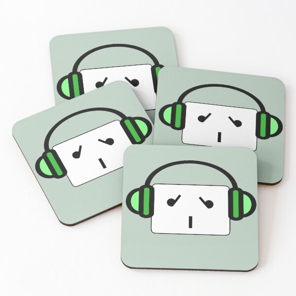 Item preview, PLUG WITH GREEN HEADPHONES designed and sold by PrettySol.