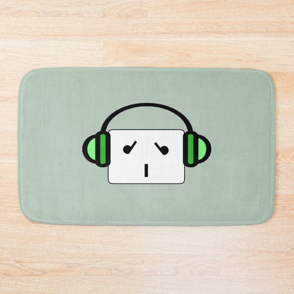 Item preview, PLUG WITH GREEN HEADPHONES designed and sold by PrettySol.