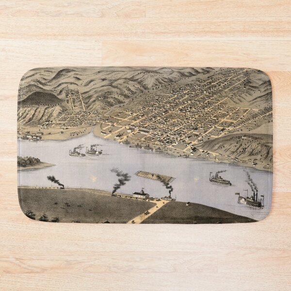 Item preview, Hannibal, Missouri (1869) designed and sold by allhistory.