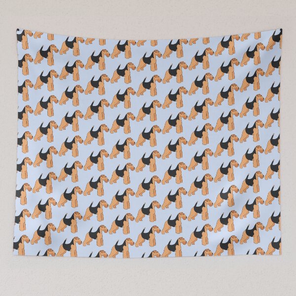 Item preview, Welsh Terrier Dog cute art designed and sold by Yaragold.