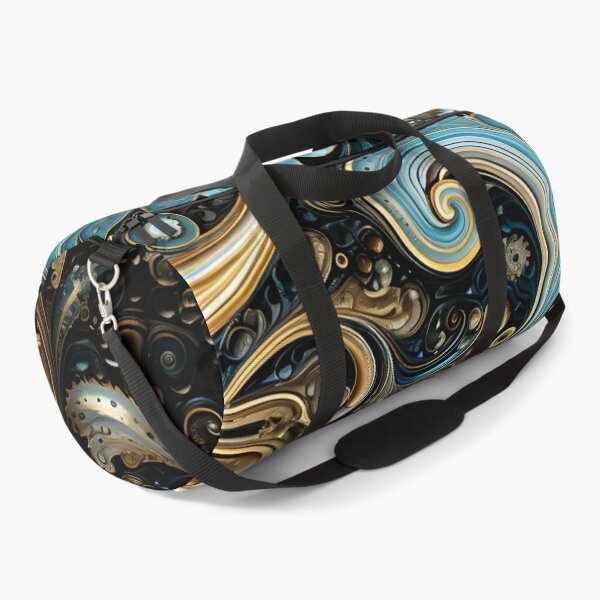 Item preview, blue and gold ornate textured print designed and sold by dcrc.