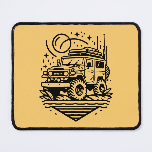 Item preview, Vintage Toyota FJ45 Overlanding Adventure designed and sold by kanjxtan.
