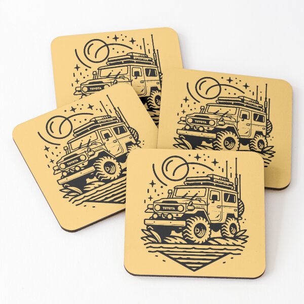 Item preview, Vintage Toyota FJ45 Overlanding Adventure designed and sold by kanjxtan.