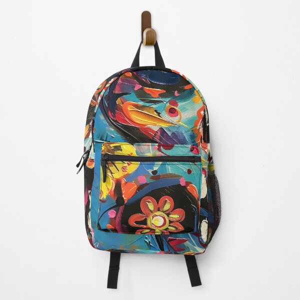 Item preview, Floral Fervor: The Vibrant Skull designed and sold by Digital Dreamsmiths.