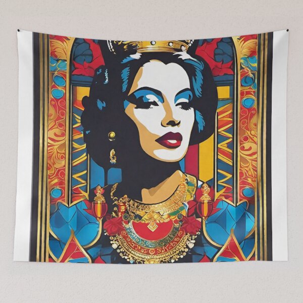 Item preview, Elegant Beautiful Her Majesty European Queen Self-Portrait 1537  designed and sold by sportsimpact.