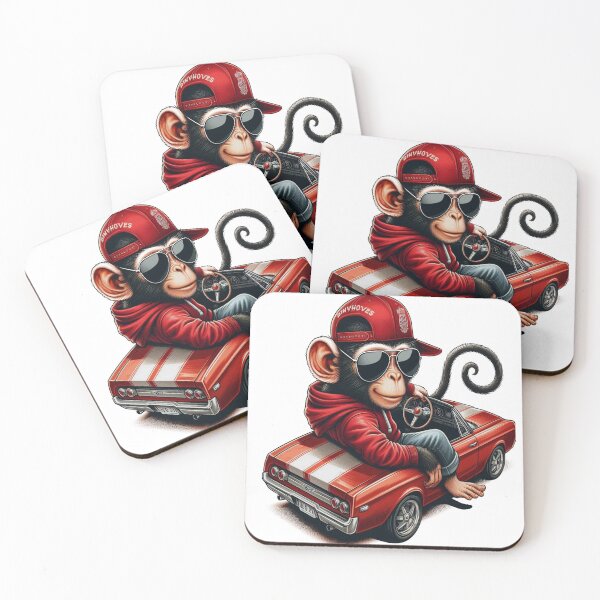 Item preview, mono divertido conduciendo un coche designed and sold by JK-motivation.